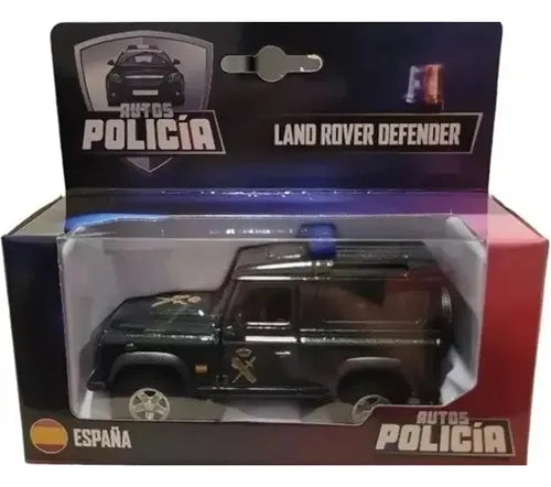 Colección Autos Policía España Land Rover Defender Esc 1:36