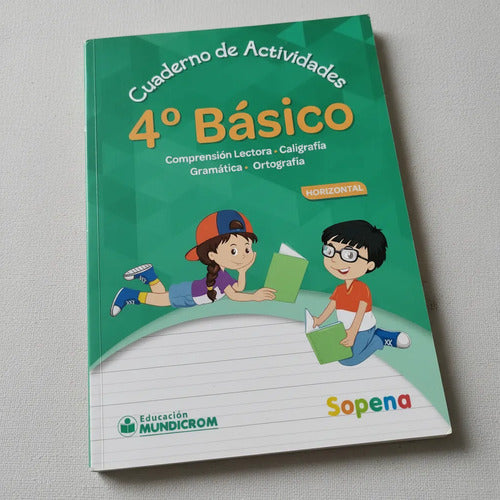 Cuaderno Actividades 4 Basico Horizontal / Sopena