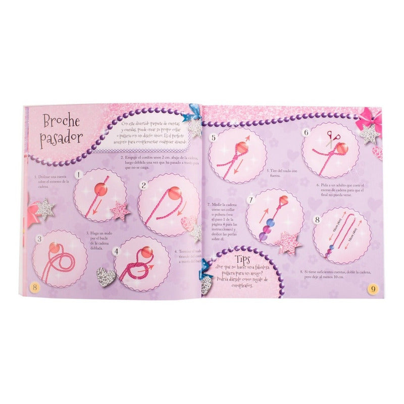 Perlas Y Joyas Cofre De Metal + Libro Y Accesorios / Lexus