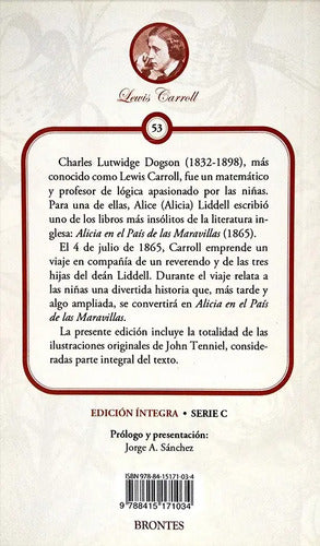 Alicia En El Pais De Las Maravillas (ilustrado) / L. Carroll