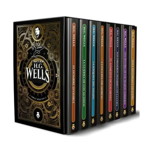 Obras Completas De H.g. Wells (8 Tomos)