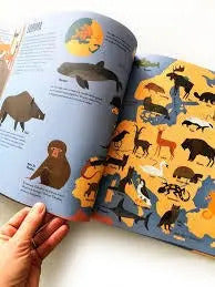 Atlas De Animales + App Con 100 Videos (tapa Dura)