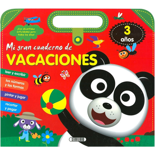 Mi Gran Cuaderno De Vacaciones 3 Años / Servilibro