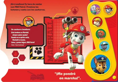Paw Patrol Canciones De Cachorros (tapa Dura) / Nickelodeon