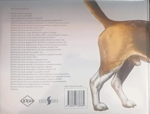 Atlas De Anatomia De Pequeños Animales (t. Dura) / Lexus