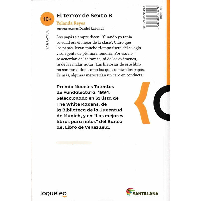 El Terror Del Sexto B / Yolanda Reyes