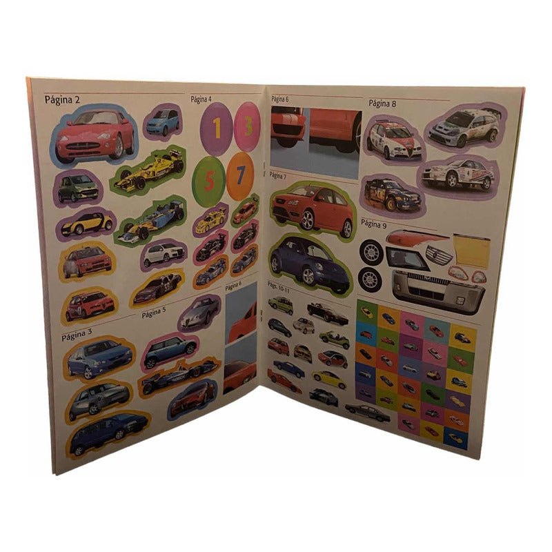 Mi Automovil Libro De Actividades Con Pegatinas
