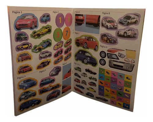 Mi Automovil Libro De Actividades Con Pegatinas