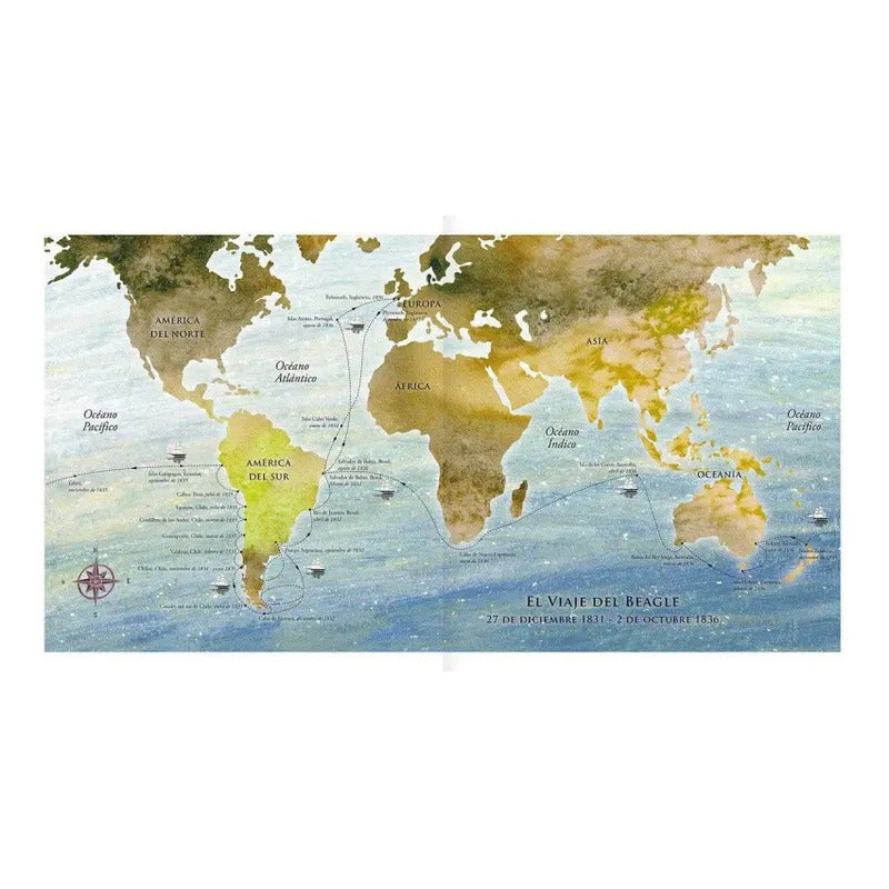 Darwin, Un Viaje Al Fin Del Mundo (t.dura) / Ana María Pavez