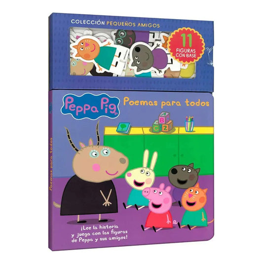 Peppa Pig Poemas Para Todos + 11 Figuras (tapa Dura) / Lexus