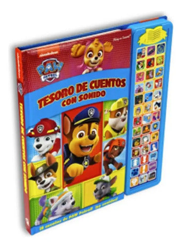 Paw Patrol Tesoro De Cuentos Con Sonidos (tapa Dura)
