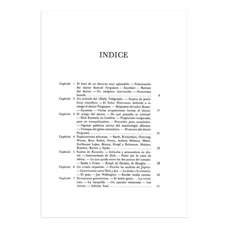 Cinco Semanas En Globo / Julio Verne