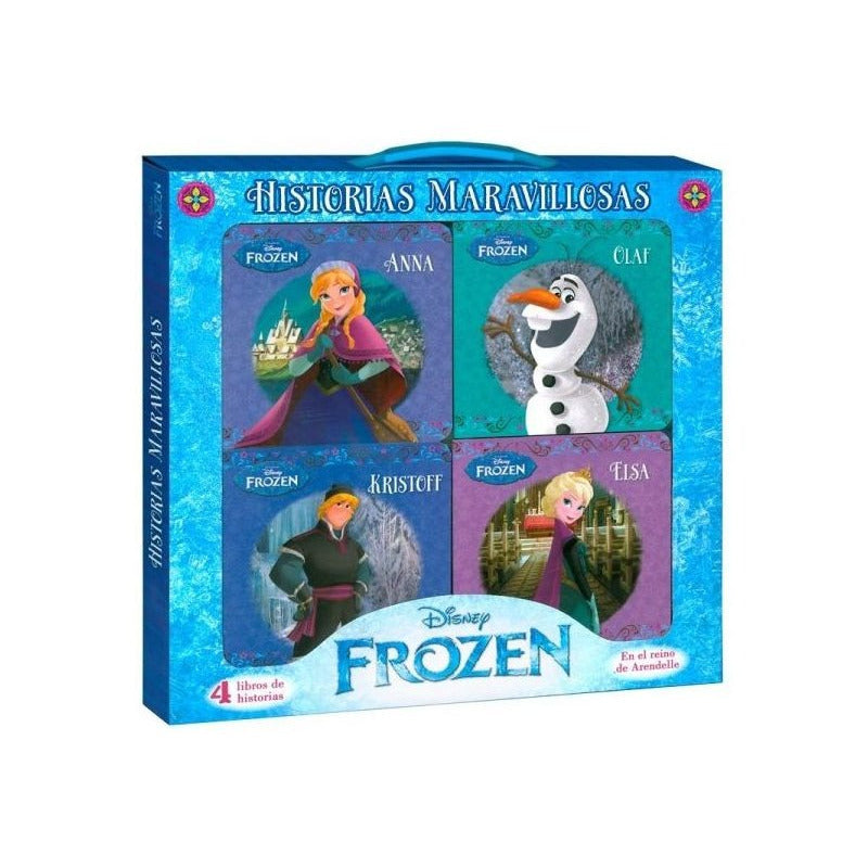 Disney Frozen Historias Maravillosas 4 Libros T.dura / Lexus