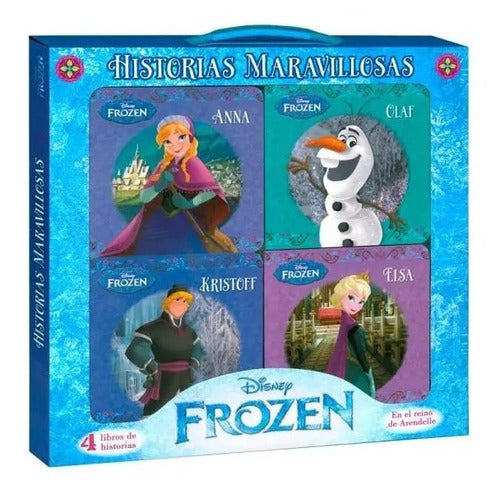 Disney Frozen Historias Maravillosas 4 Libros T.dura / Lexus