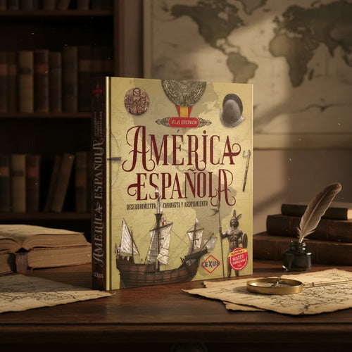 Atlas Ilustrado América Española (tapa Dura) / Lexus