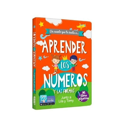 Aprender Los Números Y Las Formas Mi Libro Pizarra Con App