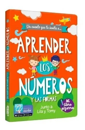 Aprender Los Números Y Las Formas Mi Libro Pizarra Con App