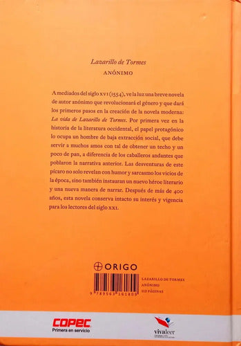 Lazarillo De Tormes (tapa Dura) / Anonimo