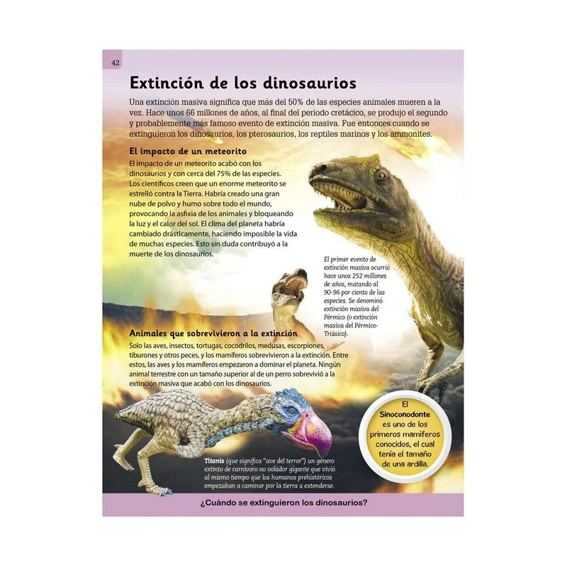 Dinosaurios Y Vida Prehistórica (t. Dura Ilustrado) / Lexus