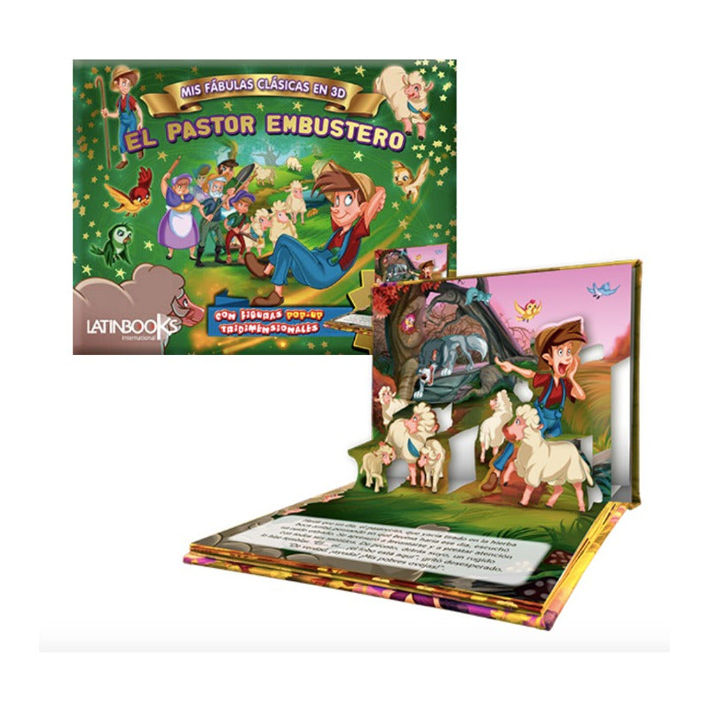 El Pastor Embustero Pop Up 3d