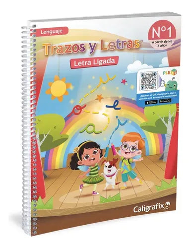 Trazos Y Letras N°1 Pleiq Letra Ligada / Caligrafix