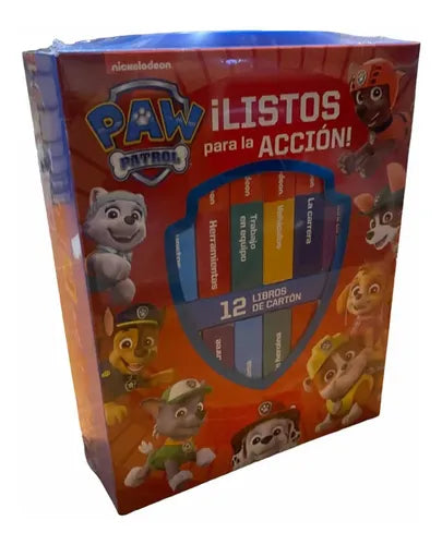 Paw Patrol Listos Para La Accion 12 Libros / Nickelodeon