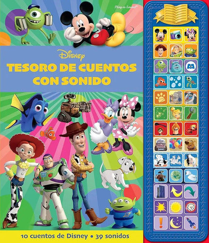 Tesoro De Cuentos Con Sonido (tapa Dura) / Disney