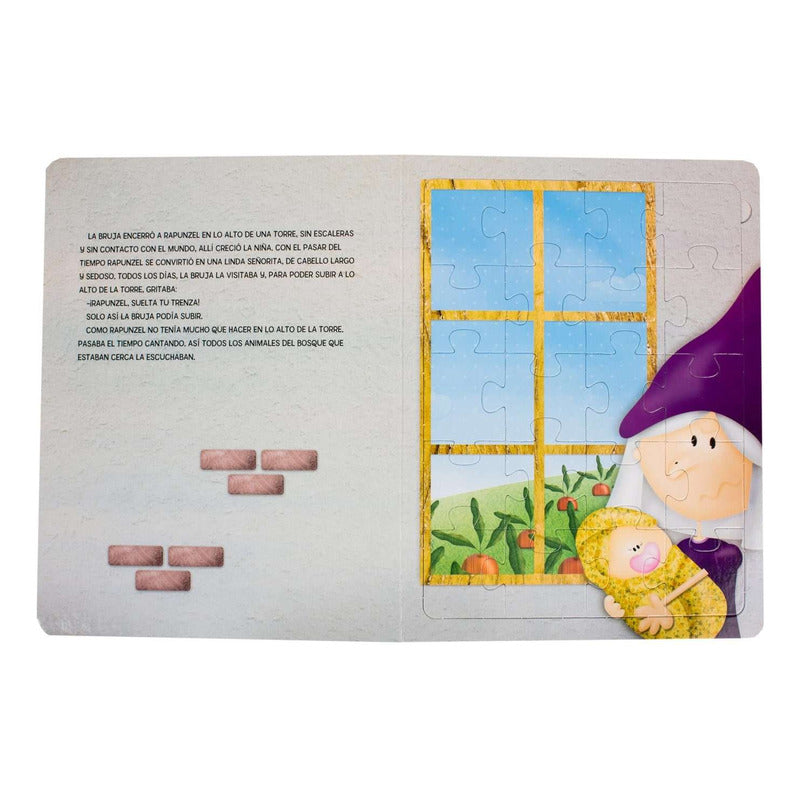 Rapunzel Rompecabezas De Cartón / Lexus