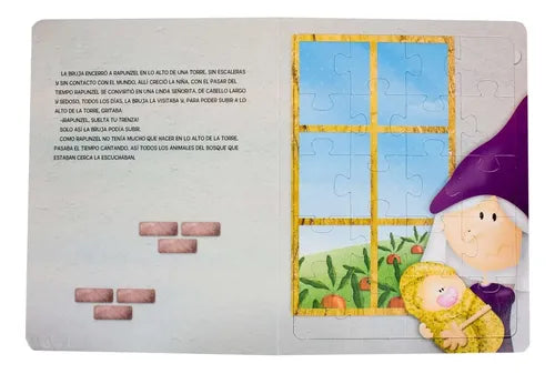 Rapunzel Rompecabezas De Cartón / Lexus