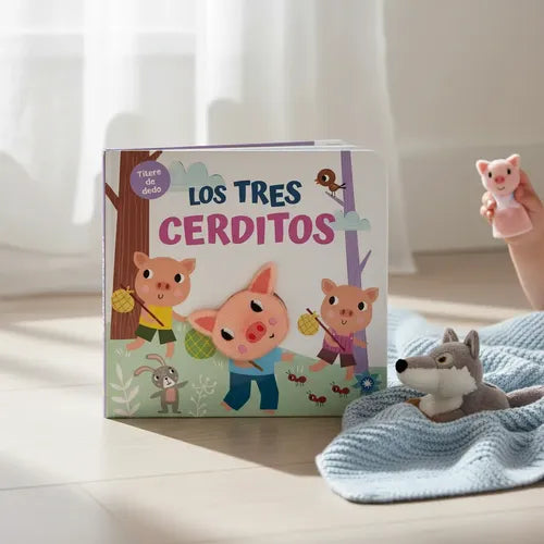 Los Tres Cerditos - Títere De Dedo (tapa Dura) / Lexus