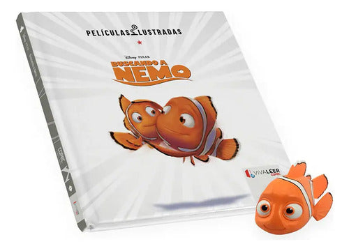 Set Libro Buscando A Nemo + Figura Nemo / Disney