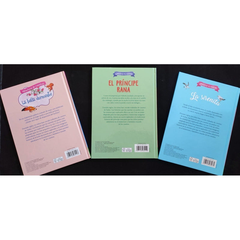 Pack Bella Durmiente - Príncipe Rana - La Sirenita (t Dura)