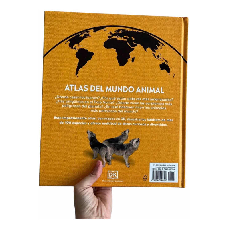 Dk Enciclopedia Atlas Del Mundo Animal (tapa Dura)