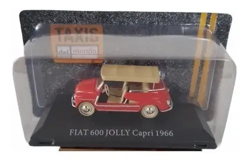 Taxis Del Mundo Escala 1/43 Fiat 600 Jolly Capri 1966