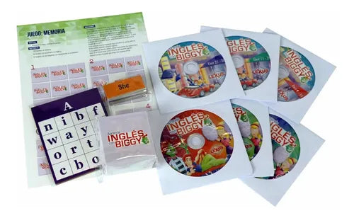 Aprende Inglés Con Biggy + 3 Cds + 3 Dvd / Lexus
