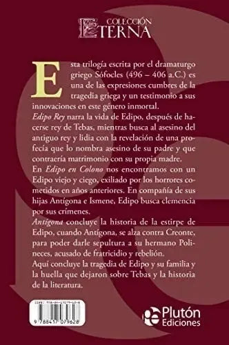 Edipo Rey Edipo En Colono Y Antigona / Sofocles