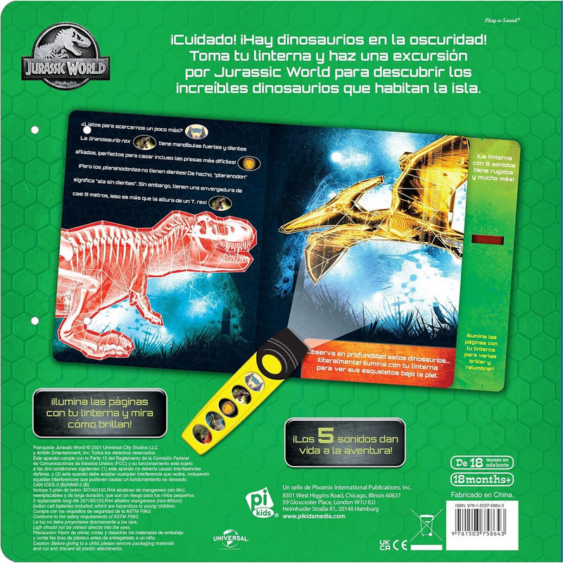 Dinosaurios En La Oscuridad (tapa Dura) / Jurassic World