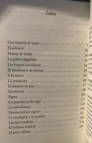 Cuentos De Amor De Locura Y De Muerte / Horacio Quiroga