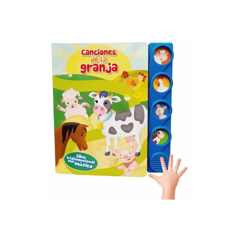 Canciones De La Granja (libro Con Sonidos Tapa Dura)