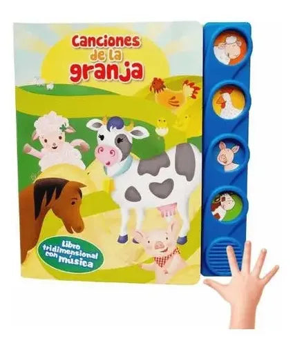 Canciones De La Granja (libro Con Sonidos Tapa Dura)