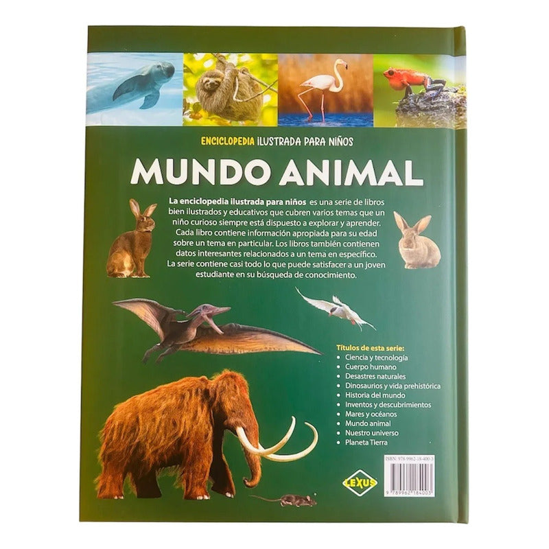 Enciclopedia Ilustrada Mundo Animal (tapa Dura)