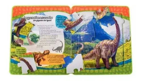 Increíbles Dinosaurios Rompecabezas En Goma Ev / Lexus