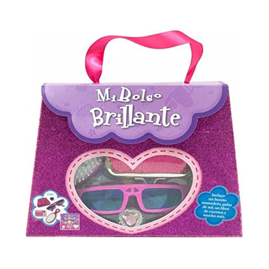 Mi Bolso Brillante + Monedero Lentes, Libro Anillo / Lexus