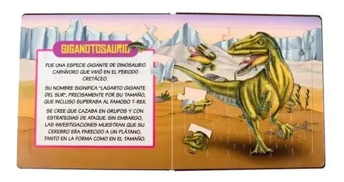 En El Valle De Los Dinosaurios Rompecabezas / Lexus