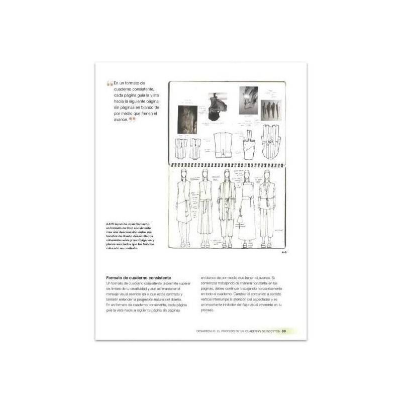 Diseño De Moda Cuaderno De Bocetos / Sharon Rothman