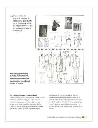 Diseño De Moda Cuaderno De Bocetos (t.dura) / Sharon Rothman