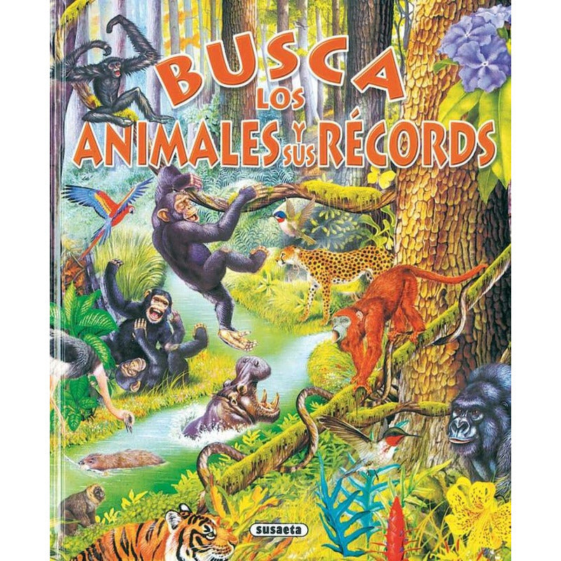 Busca Los Animales Y Sus Records (td) / Susaeta
