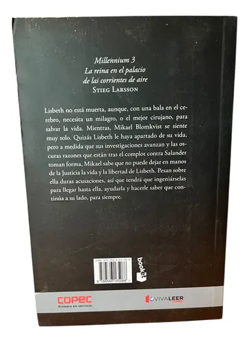 La Reina En El Palacio De Las Corrientes De Aire / Larsson
