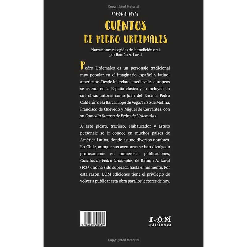 Cuentos De Pedro Urdemales / Ramón Laval