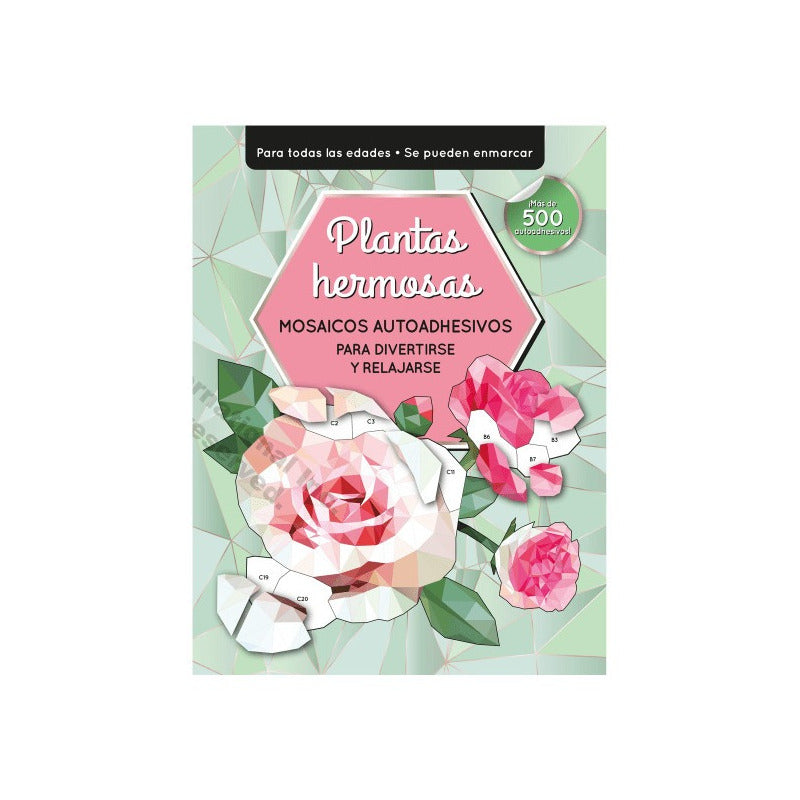 Plantas Hermosas Mosaicos Autoadhesivos / Lexus